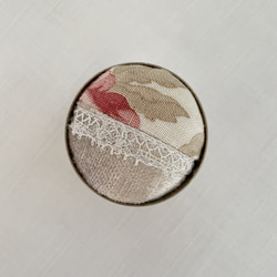 【pin cushion】フランスアンティークリキュールカップのピンクッション 3枚目の画像