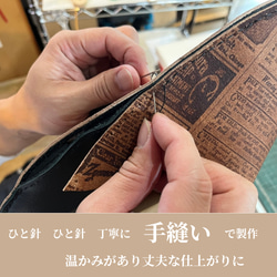 スリッパ ルームシューズ 8カラー 刺繍デザイン 栃木レザー 本革 送料無料 ギフトBOX付 5枚目の画像