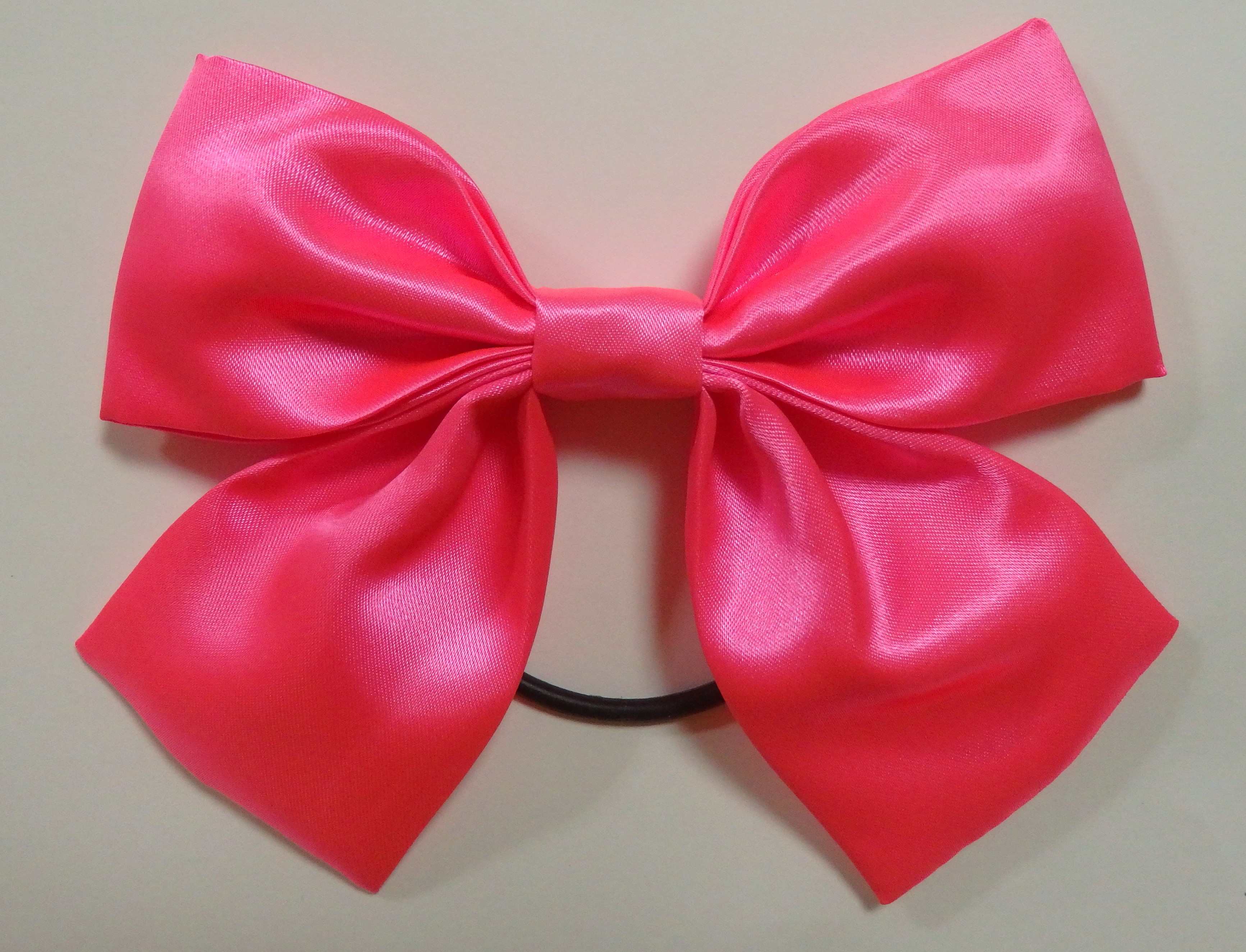 マーメイド ひらひらリボン♡ヘアゴム♡ツイン♡パール♡ピンク