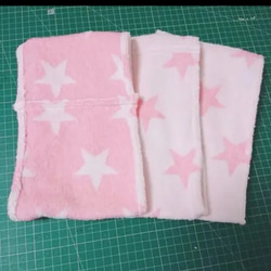 ピンク星 雑巾3枚 2枚目の画像
