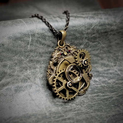 スチームパンク的勾玉 歯車を封入した勾玉ネックレス スチームパンク 楽天市場】【steampunk】歯車スチームパンク 鍵 アンティーク