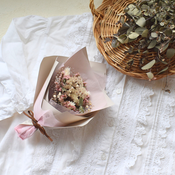 ハレノヒの花束 ピンク / お誕生日 お祝い 母の日　父の日　プチギフト 3枚目の画像