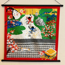 特別値下げ」タペストリ 掛け軸 清田しげ樹の作品 絵画