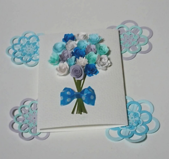 立体のお花のメッセージカード 194 メッセージカード 25 🌸 通販