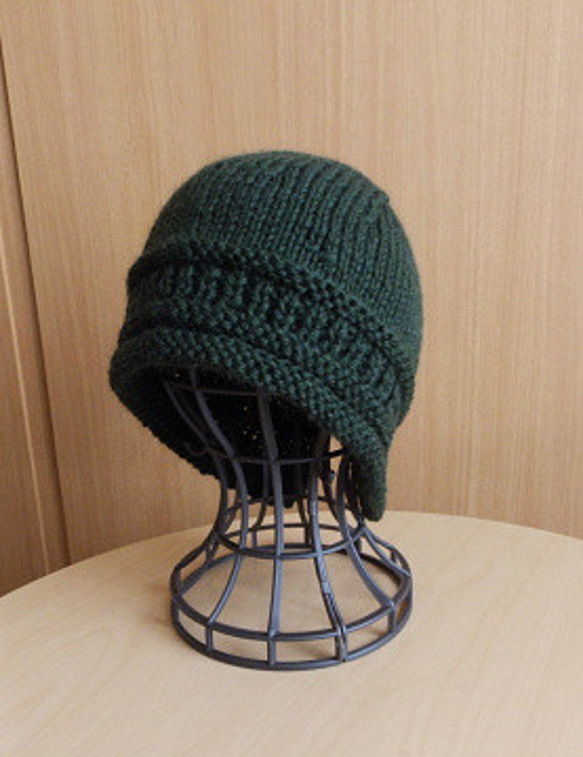 ⛄⛄防寒対策 ・暖かニット帽子⛄⛄ 【送料無料】手編み　バラクラバ　冬 1枚目の画像