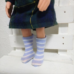 マドレーヌちゃん靴下３足セット ドールソックス 3枚目の画像