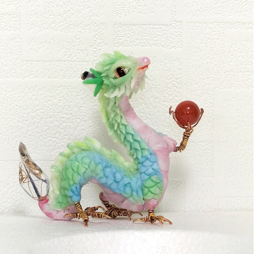 親子龍 辰の置物 その他置物 keokeo 通販 17084346｜Creema