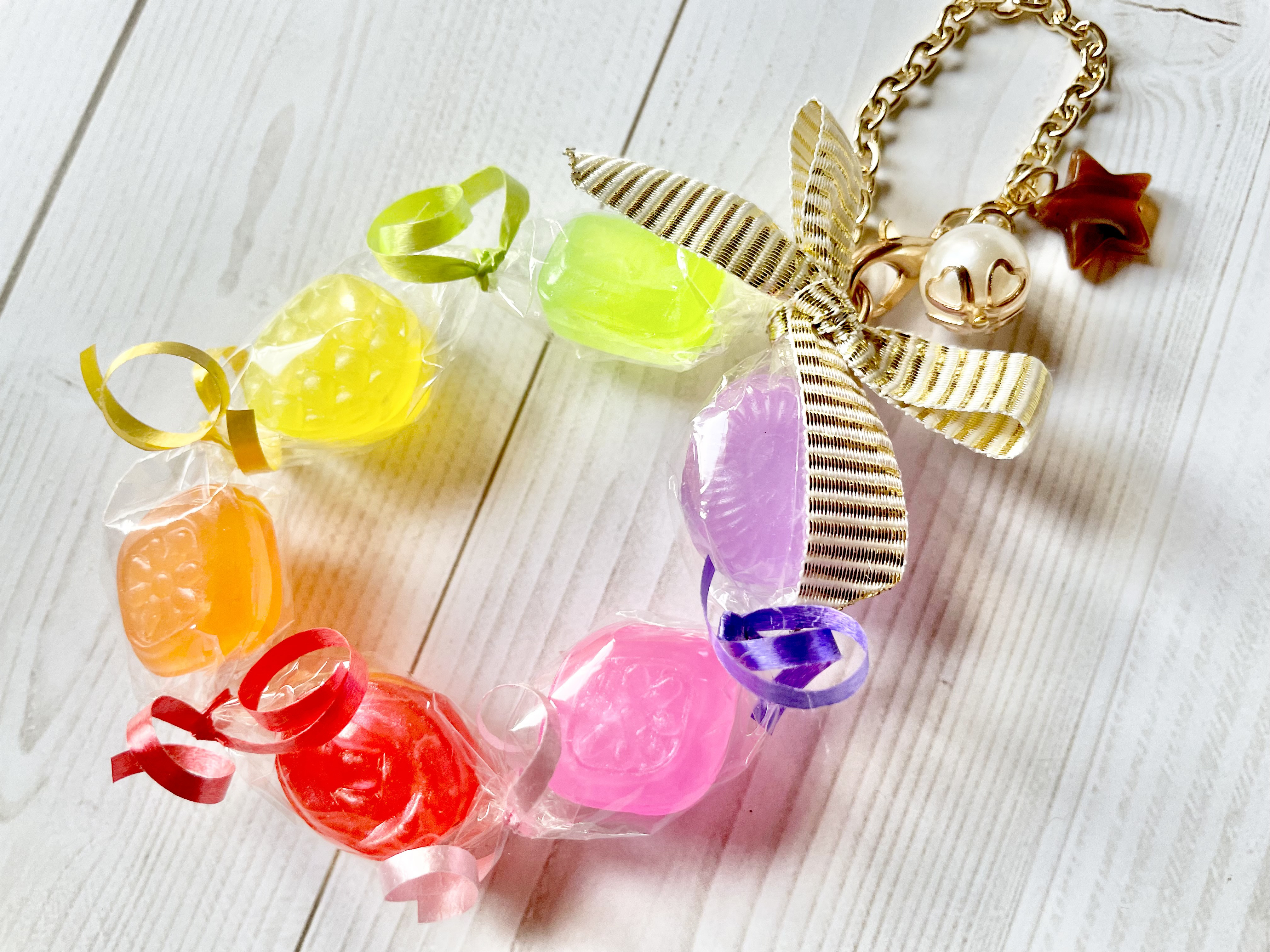 CANDY☆BUNNY　キャンバニ　バッグチャーム ハンドメイド作品様作品 CANDY☆BUNNY キャンバニ バッグチャーム