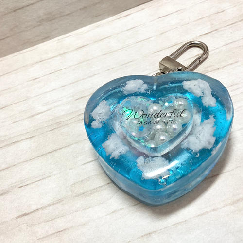 ダブルハート青 デコレーション 飾りボトル ダブルハート青 デコレーション 飾りボトル - メルカリ
