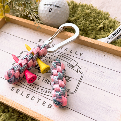 D&G キーホルダー カラビナ コード編み 50㎝ GREEN【国内発送】 ROOT CO. ルート コー GMR3 GRAVITY MAG REEL 360 マグネット