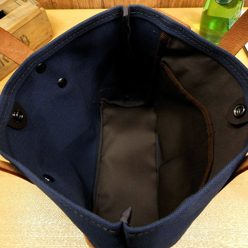 人気のミニサイズ☆ハンドメイド☆国産こうきゅう帆布のSサイズ