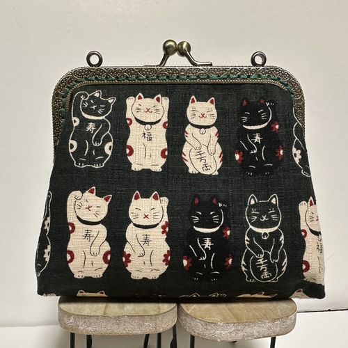 専用です！　がま口ポーチ　　ハンドメイド 専用 ハンドメイド がま口化粧ポーチ お財布 2個 ボタニカルフラワー