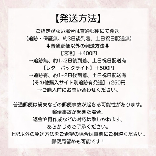ネイルン配送方法必読ページ ⚠️必読 発送方法 ネイルチップ（つけ爪） S nail 通販 17084869