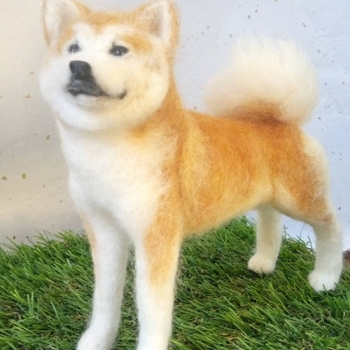 羊毛フェルト犬　ちろ ちまちま羊毛フェルト＃13豆柴犬の作り方-Needle Felting - YouTube
