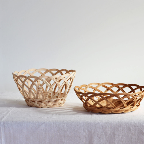 フルーツバスケット /ラタン 籐編みかご その他キッチン小物 atelier
