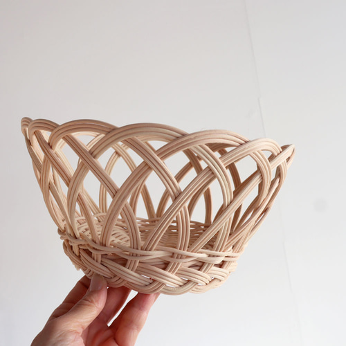 フルーツバスケット /ラタン 籐編みかご その他キッチン小物 atelier