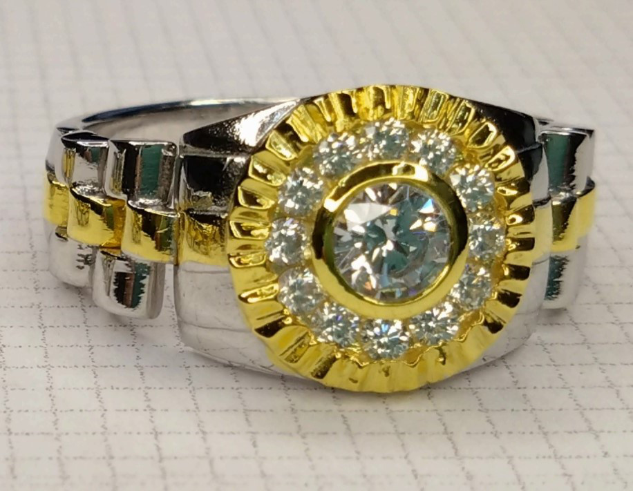 ROLEX シルバーリング　サイズ20号 ROLEX シルバーリング　サイズ20号