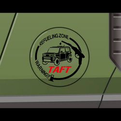 TAFT系 DAIHATSU系 給油口転写ステッカー 5枚目の画像