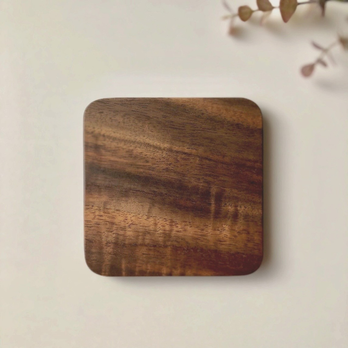 クラロウォールナット無垢材のトレイ☆ 弱い 