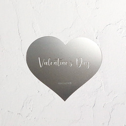 【ステンレス製テンプレート】Valentine's Day｜ステンシル｜アイシングクッキー｜バレンタイン 1枚目の画像