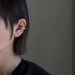 earcuff /気分高まる！上質淡水パール 1枚目の画像