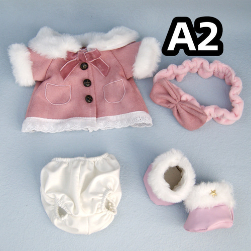 最終値下げ✩リーナベルぬいぐるみS✩洋服２点✩靴✩バッグ5点セット 13インチ リーナベル 服 30cm sサイズ共通 コスチューム