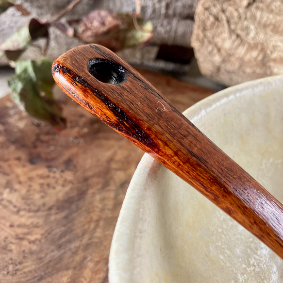 手作り漆ぬり木製スプーン4 / Handmade lacquer-coated Wooden Spoon4 5枚目の画像