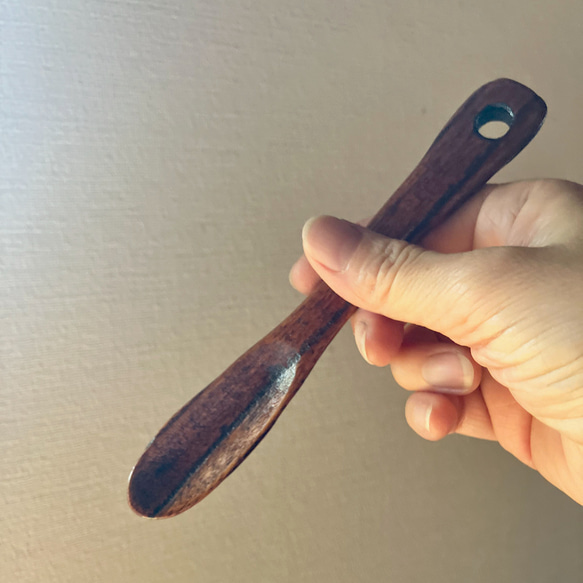 手作り漆ぬり木製スプーン4 / Handmade lacquer-coated Wooden Spoon4 8枚目の画像