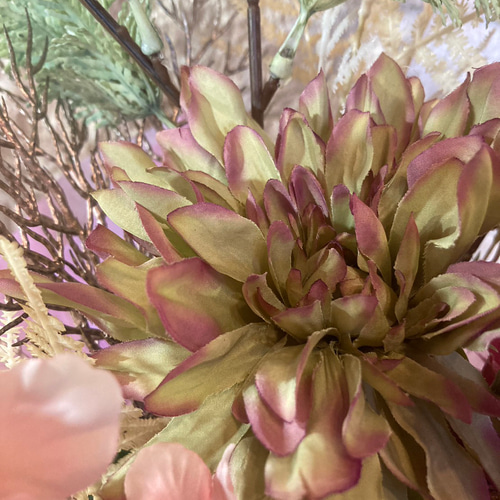 光触媒　人工観葉植物　ウォールグリーン　フェイクグリーン　桜アレンジajt&#39; 光触媒 人工観葉植物 ウォールグリーン フェイクグリーン 桜