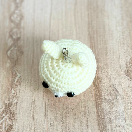 キーホルダー かわいい お揃い あみぐるみ うさぎ キーホルダー