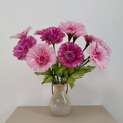 薔薇とガーベラのアレンジ アメリカンフラワー ディップフラワー