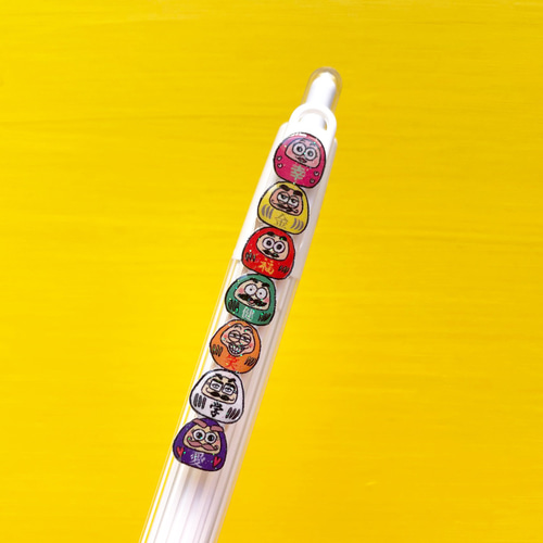 ボールペン ダルマ 福 かわいい デコ ペン・筆記用具 SWEETWORKJUN