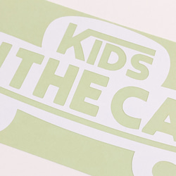 車　ロゴ　キッズインカー　ステッカー　カーステッカー 3枚目の画像