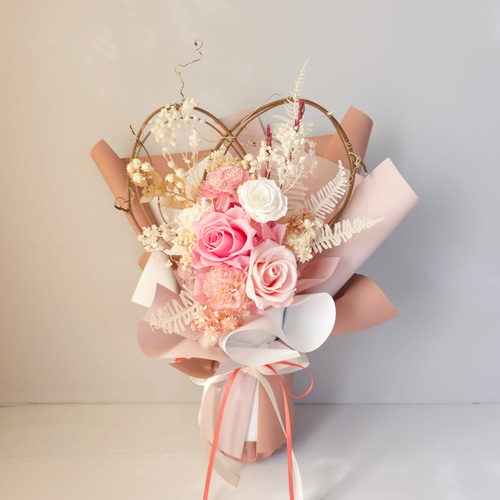 お好みのカラーやデザインでオーダーブーケꕤプリザーブド・ドライ