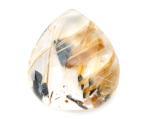 お日様のように力強い輝き】太陽ルチルクォーツ 10.7ct 天然石 まるむ