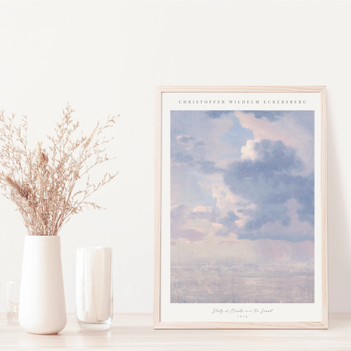 空 絵画 アートポスター 風景画ポスター Christoffer Wilhelm