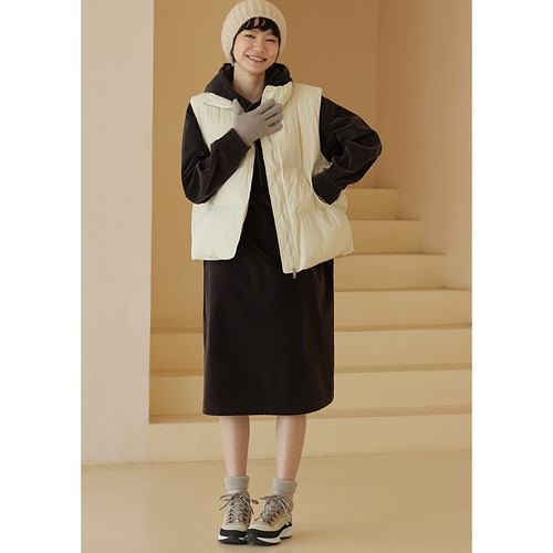 ベルベットワンピース フード付きワンピース しわにならないワンピース