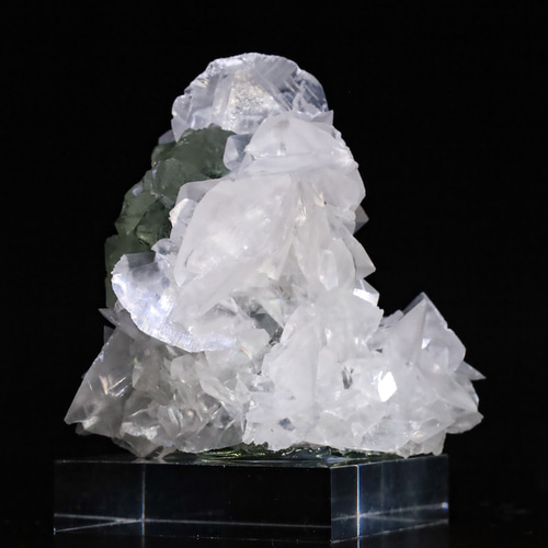 天女の羽衣　未開封　玄光石　ラジウム鉱石プリント加工　ベスト　蓮花戯水 ハート型水晶磨き石 39g 天然石販売 名取貴石 天然石原石鉱物