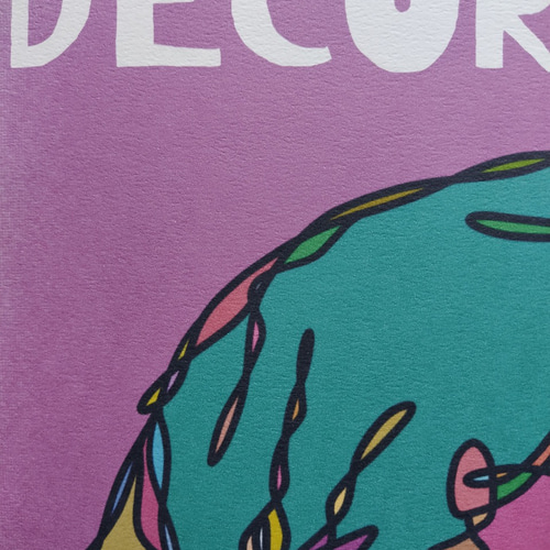 DECORATION】アート イラスト デザイン ポスター A4 A3