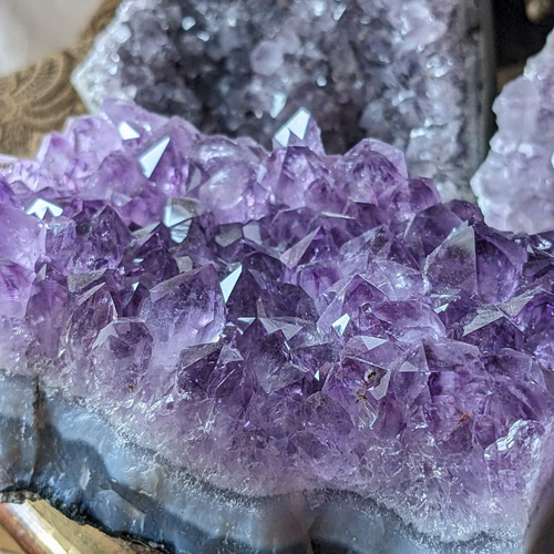 Amethyst 】アメジスト原石（No,3）｜クラスター｜553g｜鉱物標本