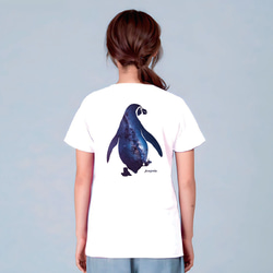 ペンギン Tシャツ ペンギンtシャツ ペンギン グッズ 服 マーク 子供服 パジャマ 宇宙 宇宙柄 動物 アニマル 3枚目の画像