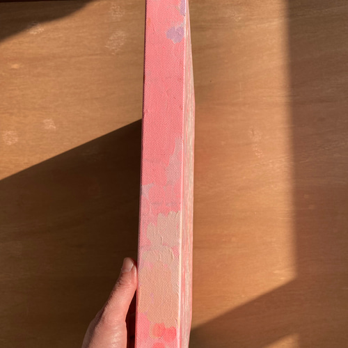 原画・送料無料】春迎春お部屋でお花見気分「桜」原画縦約40