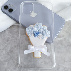 アイシングクッキー風 ブーケ 花束 スマホケース iPhoneケース Android カバー フェイクアイシングクッキー 14枚目の画像