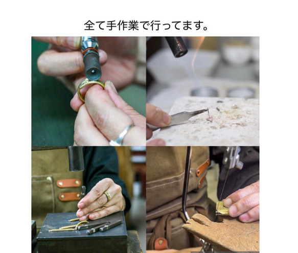 シトリンのantiqueなミル打ちリング・silver925/送料無料 8枚目の画像