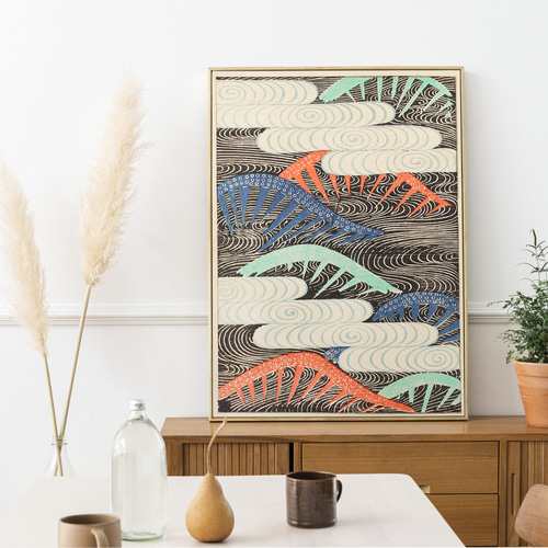 華アワセ　和モダン布ポスターB2 華アワセ 和モダン布ポスターB2-ジャパン公式通販