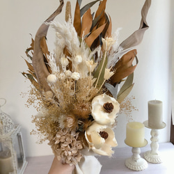 No.1 プリザーブドフラワー冬のリース　 　　　 クリスマスリース 59】フラワーリース クリスマスリース クリスマスツリー クリスマス