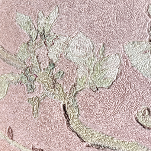 ゴッホ アートパネル M8 ピンク 桜 花 花咲くアーモンドの木の枝