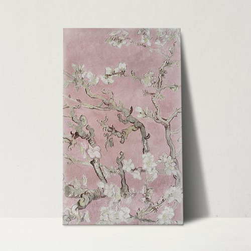 ゴッホ アートパネル M8 ピンク 桜 花 花咲くアーモンドの木の枝 ゴッホ アートパネル M8 ピンク 桜 花 花咲くアーモンドの木の枝