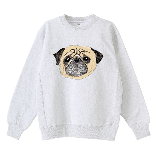 タグ付き未使用♡ ユキエモン 犬図鑑 トレーナー スウェット M ピンク タグ付き未使用♡ ユキエモン 犬図鑑 トレーナー スウェット M