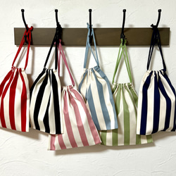 20×24㎝☆給食袋・巾着袋☆ストライプ 給食袋 クラフトB.B 通販